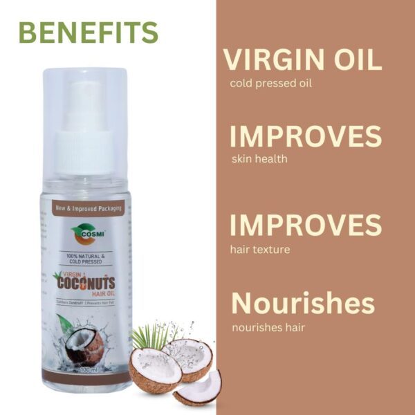 benefits cosmi coconut hair oil