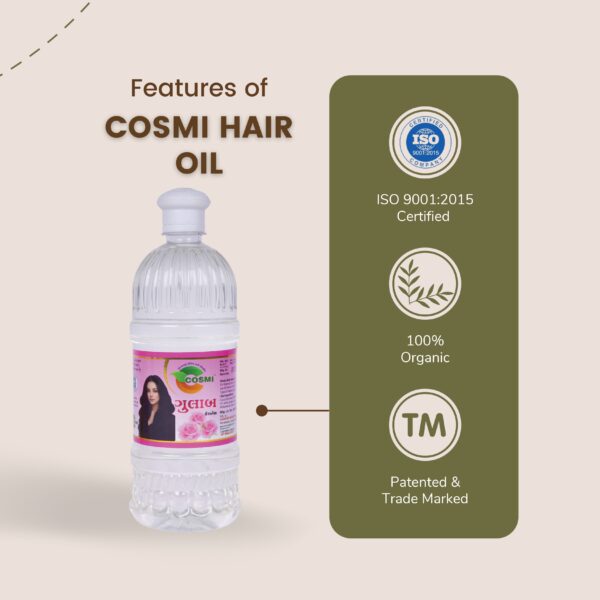 Feature of cosmi hair oil