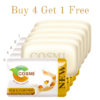 COSMI Milk Almonds Soap Buy 4 Get 1 Free Offer – Moisturising Soft Skin Soap Pack of 5 Best Value Deal