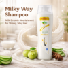 COSMI Milky Way Shampoo New Pack – Milk-Smooth Nourishment for Strong Silky Hair with Amla Aritha Aloe Vera Shikakai