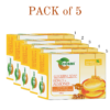 COSMI Glycerine Soap Honey and Almond Pack of 5 – Skin Purifying Herbal Bathing Bar 100g Best Value Offer India