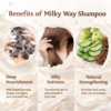 COSMI Milky Way Shampoo Benefits – Deep Nourishment Silky Softness Natural Strengthening with Amla Aloe Vera Shikakai