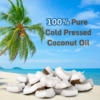 COSMI Virgin Coconuts Hair Oil – 100% Pure Cold Pressed Coconut Oil Sourced from Kerala Coconuts for Deep Hair Nourishment & Natural Shine