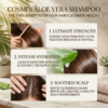 COSMI Aloe Vera Shampoo 3 Key Benefits – Ultimate Strength, Intense Hydration & Soothed Scalp for Healthier Hair