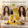 COSMI Aritha Coconut Hair Growth Oil Before and After – Unveiling Luscious Thickness Healthier Hair Results India