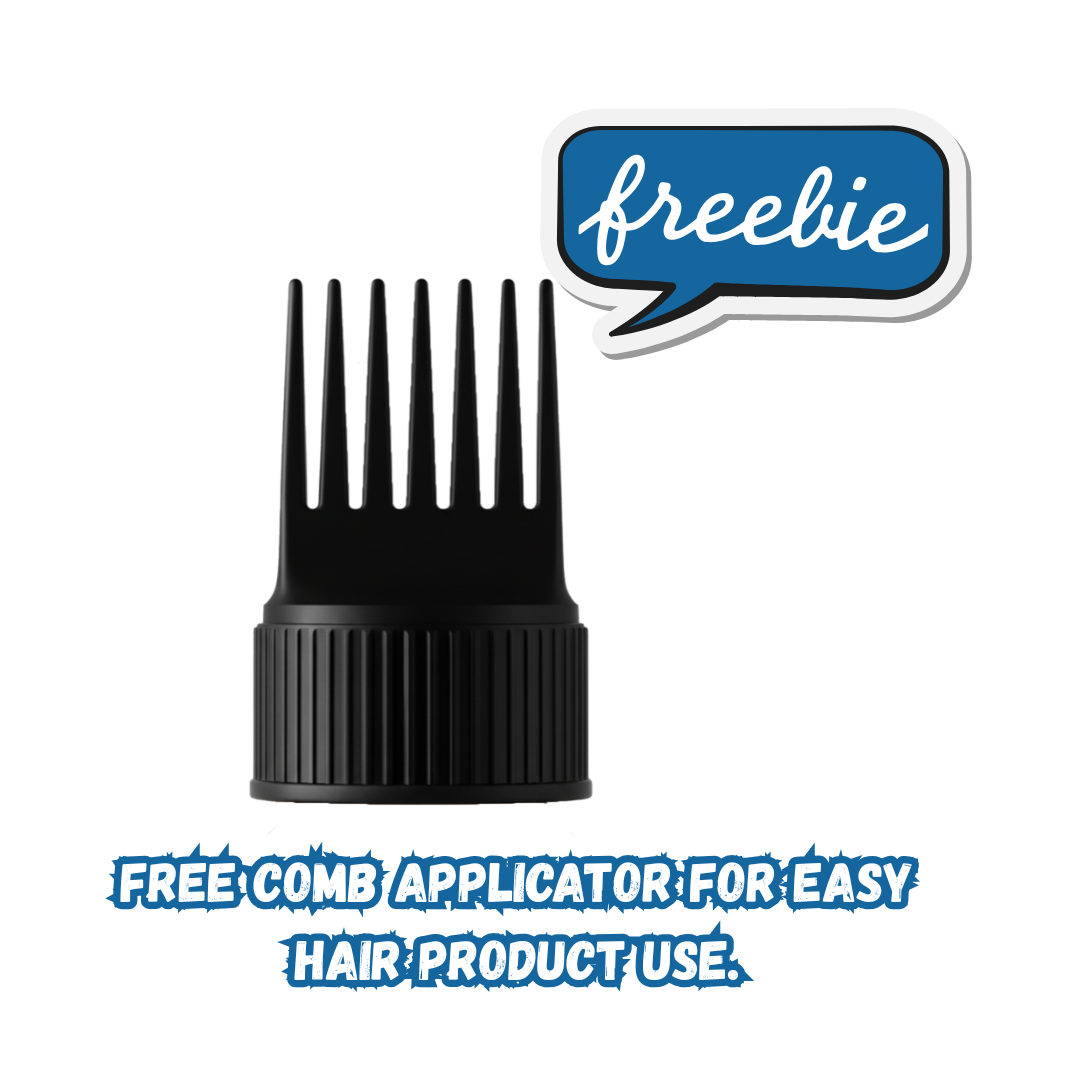 COSMI Virgin Coconuts Hair Oil Free Freebie Comb Applicator – Free Comb Applicator for Easy Hair Oil Product Use Included with Every Purchase