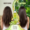 COSMI Naturals Dudhi Hair Oil Before After Results – Strong Damage Free Hair Transformation with Bottle Gourd Oil