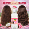 COSMI Gulab Rose Hair Oil – Before & After Hair Transformation Results COSMI Gulab Rose Hair Oil Before and After Results – Hair Transformation from Dull to Soft, Shiny & Beautifully Nourished Hair