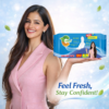 COSMIPRO Sanitary Pads 280mm – Feel Fresh Stay Confident Lifestyle Model Image, New High Absorbent Soft Pads for All-Day Comfort & Confidence