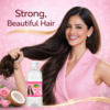 COSMI Gulab Rose Hair Oil – Strong & Beautiful Hair Lifestyle Campaign Image COSMI Gulab Rose Hair Oil – Strong, Beautiful Hair Lifestyle Image with Gujarati Bottle for Natural Hair Strength