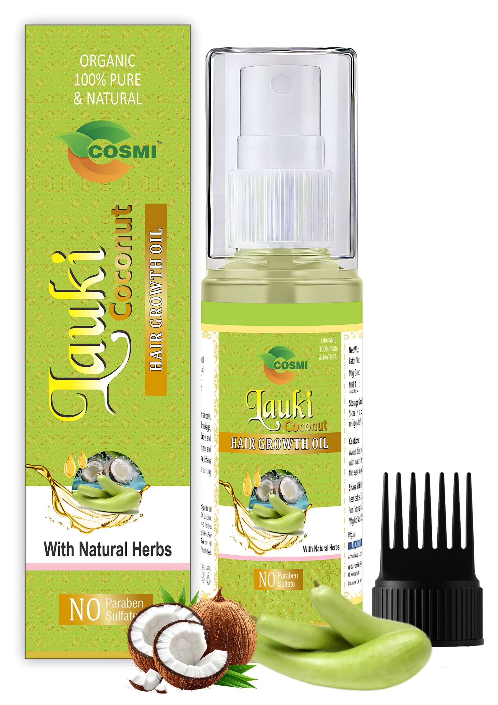Cosmi Lauki Coconut Hair Oil 100ml
