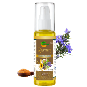 COSMI Rosemary Intra-Ayurvedic Hair Oil 100ml Spray Bottle – Natural Hair Growth Oil with Rosemary, Jatamansi & Ayurvedic Herbs for Hair Fall Control