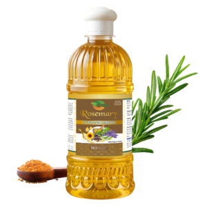 COSMI Rosemary Intra-Ayurvedic Hair Oil 500ml Gujarati Bottle – Natural Rosemary & Ayurvedic Herbs Hair Oil for Healthy, Strong Hair Growth
