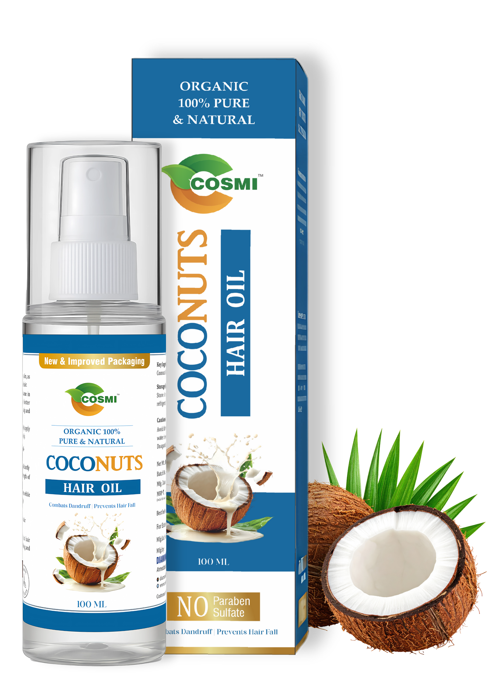 Cosmi Virgin Coconut Hair Oil 100ml