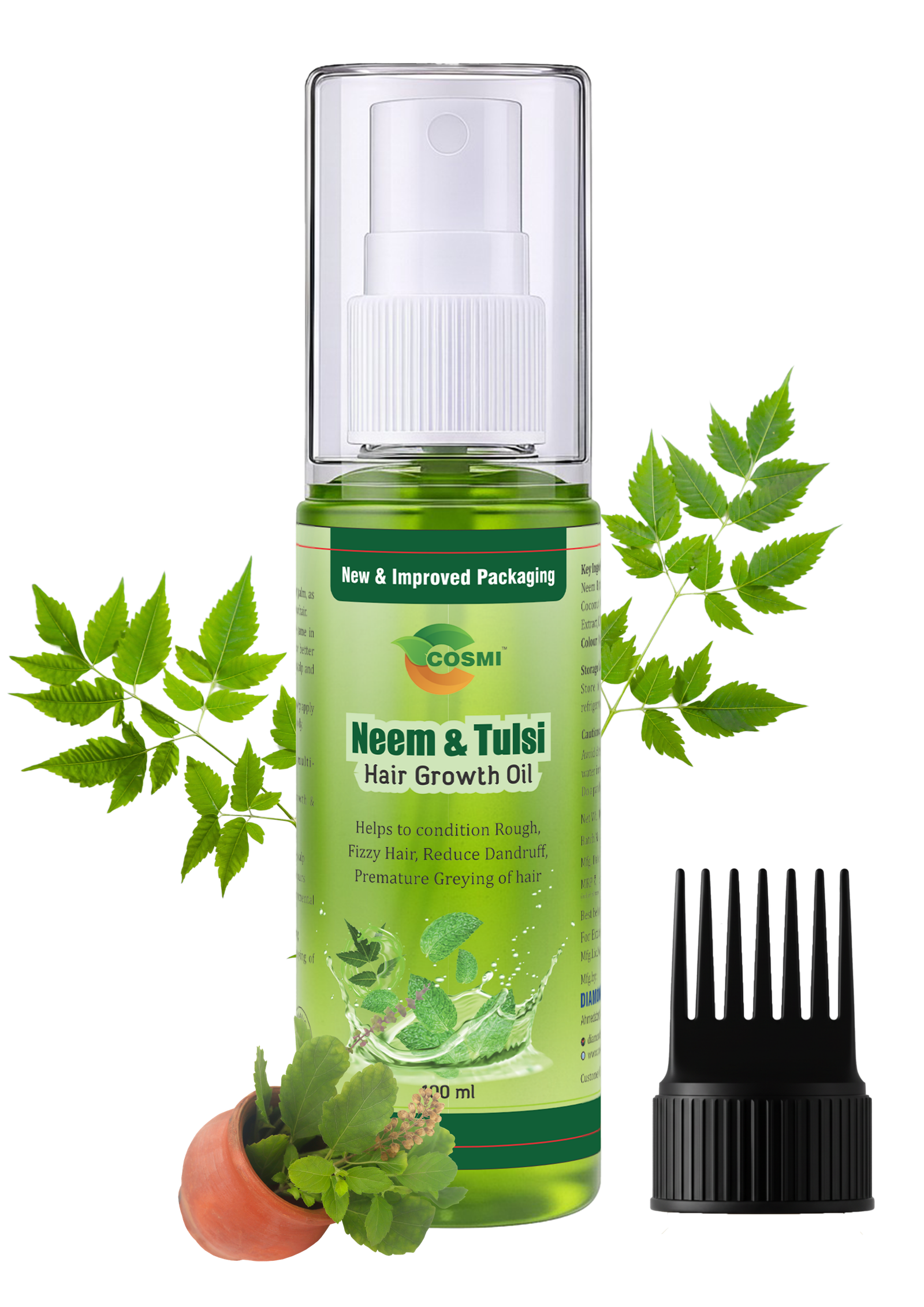 Cosmi Neem Tulsi Hair Oil 100ml